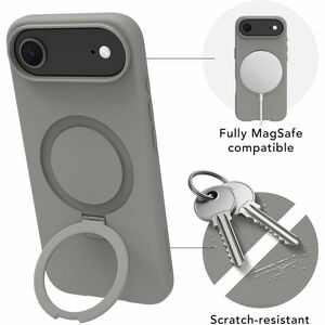 dbramante1928 ApS Roskilde Case for Apple iPhone Air Smartphone - River Stone - 30 / Carton - Soft-touch - Scratch Resista