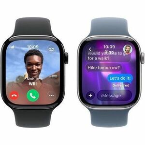 Watch Series 11 GPS 42mm Jet Black Aluminium Case with Black Sport Band - M/L