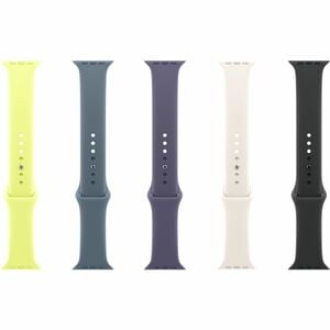 Watch Series 11 GPS + Cellular 46mm Silver Aluminium Case with Purple Fog Sport Band - M/L