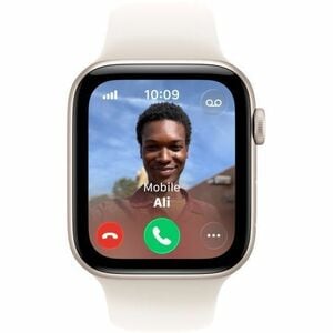 Apple Watch SE 3 Smart Watch - 40 mm Case Height - 34 mm Case Width - Starlight Case Color - Starlight Band Color - Alumin