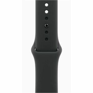 Apple Watch Series 11 Smart Watch - 46 mm Case Height - 39 mm Case Width - Jet Black Case Color - Black Band Color - Alumi