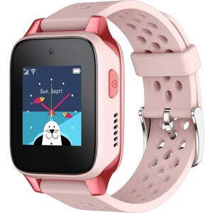TCL MOVETIME MT46X Smartwatch - Kinder - Pink Body Color - Wireless LAN - 4G - Kamera, Push-Benachrichtigung, SMS, Alarm, 