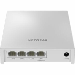 Netgear WAX610W Dual Band Wi-Fi 6 IEEE 802.11 a/b/g/n/ac/ax 1.80 Gbit/s Wireless Access Point - Indoor - 2.40 GHz, 5 GHz -