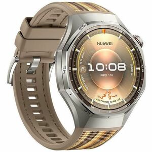 Huawei WATCH GT 6 Pro Smart Watch - 45.60 mm Case Height - 45.60 mm Case Width - Brown Body Color - Brown Band Color - Tit