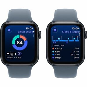 Apple Watch SE 3 Smart Watch - 40 mm Case Height - 34 mm Case Width - Midnight Case Color - Midnight Band Color - Aluminiu