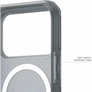 Urban Armor Gear DOT Rugged Case for Apple iPhone 17 Pro Smartphone - Ash, Translucent - Anti-slip, Drop Resistant, Impact