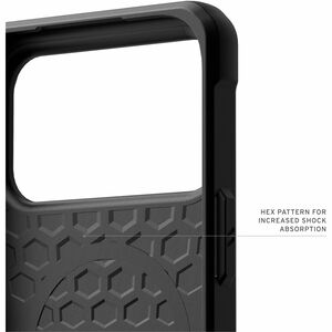 Urban Armor Gear Metropolis LT Rugged Case for Apple iPhone 17 Pro Max Smartphone - Kevlar Black - Bump Resistant, Drop Re