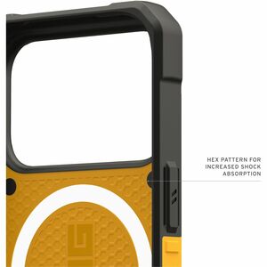 Urban Armor Gear Pathfinder Rugged Case for Apple iPhone 17 Pro Smartphone - Heritage Yellow - Drop Resistant, Impact Resi