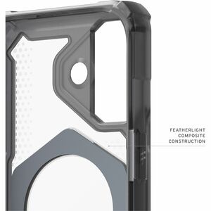 Urban Armor Gear Plasma XTE Case for Apple iPhone 17 Smartphone - Ash, Titanium - Crack Resistant, Drop Resistant, Impact 