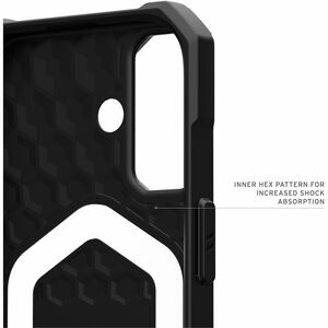 Urban Armor Gear Essential Armor Rugged Case for Apple iPhone 17 Smartphone - Hex - Black - Drop Resistant, Impact Resista