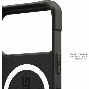 Urban Armor Gear Pathfinder Rugged Case for Apple iPhone 17 Pro Max Smartphone - Black - Drop Resistant, Impact Resistant,