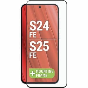 DISPLEX Premium Glas (Full Cover) für Samsung Galaxy S25 FE/S24 FE
