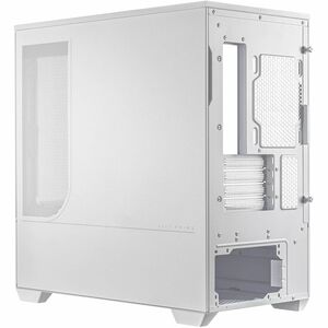 ASUS Prime AP202 MicroATX Case with Tempered Glass (White)