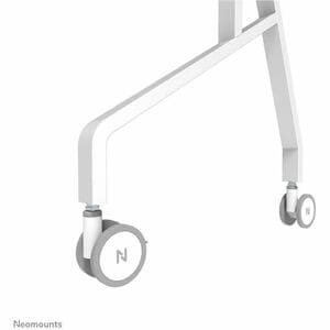 Neomounts MOVE Go Flip Display Cart - 50 kg Load Capacity - 4 Casters - Steel - 748 mm Width x 660 mm Depth x 1596 mm Heig