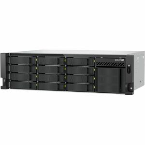 QNAP TS-H1655XEU-RP-8G 16 x Total Bays SAN/NAS Storage System - 4 GB Flash Memory Capacity - Intel Atom C5125 Octa-core (8