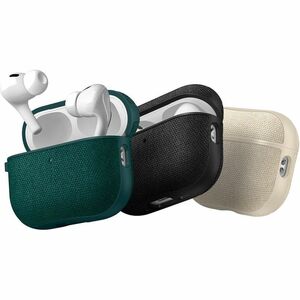 Spigen Urban Fit Carrying Case Apple AirPods Pro - Midnight Green - Scratch Resistant, Scratch Resistant Interior - Polyca