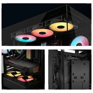 Corsair Carcasa para computdora - Media Torre - Negro - Fan Cooler