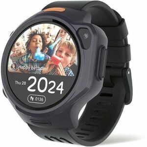 myFirst Fone R2 Smart Watch - Round - Children - G-sensor, Heart Rate Monitor, Temperature Sensor - Camera, Video Call, Vi