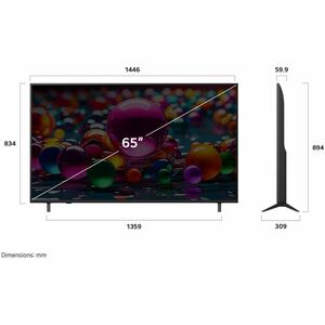 LG UA75 55UA75006LA 139.7 cm Smart LED-LCD TV 2025 - 4K UHDTV - High Dynamic Range (HDR) - HDR10 Pro, Hybrid Log Gamma (HL