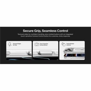 Belkin SheerForce Hülle für Apple iPhone 17 Pro Smartphone - Durchsichtig - Vergilbungsbeständig, Kratzfest, Schlagfest, S