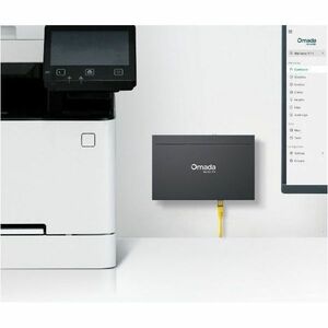 Commutateur Ethernet Omada ES208GP 8 Ports Gérable - Gigabit Ethernet - 10/100/1000Base-T - 2 Couche supportée - 64 W Budg