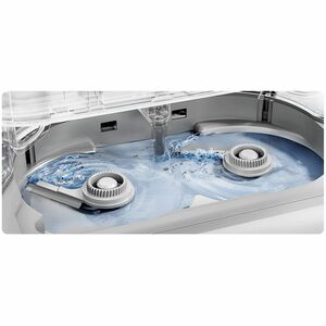 MI OV31GL Cordless Robot Vacuum Cleaner - White - 2.50 L Dust Capacity - 4 L Water Tank Capacity - Brush, Mop Pad - Carpet