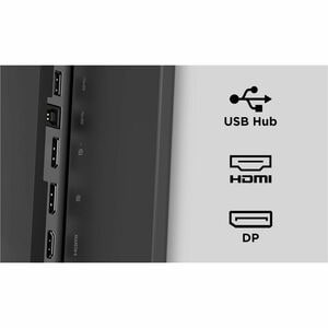 Lenovo ThinkVision P24Q-40 24" Class WQHD LED Monitor - 16:9 - Raven Black - 23.8" Viewable - In-plane Switching (IPS) Tec