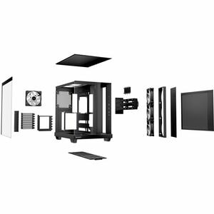 be quiet! Light Base 500 LX Light Base 500 LX Black Gaming-Computergehäuse - ATX, Micro ATX, Mini ITX Motherboard Supporte