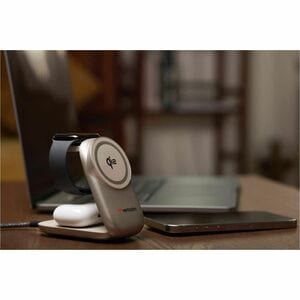Verbatim Induction Charger - For Smartphone, Smartwatch, Earbud, AirPod - 3 A - 9 V DC Output - Input connectors: USB - Ma