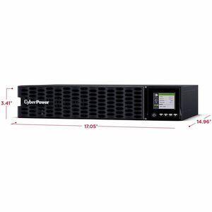 CyberPower OL2K2RTHD Smart App Online UPS Systems - 2200VA/1800W, 100 - 125 VAC, NEMA 5-20P, 2U, Rack / Tower, Sine Wave, 