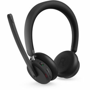 Cuffie Lenovo 6550 Wireless Over-the-head Stereo - Nero - Microsoft Teams Certification - Binaural - Circumaurale - 3000 c