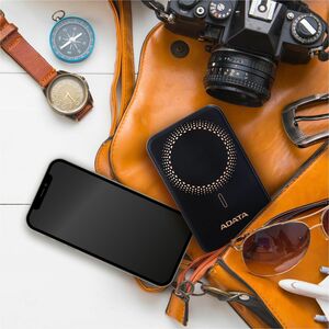 Adata R100 10000 mAh Power Bank - For iPhone, Smartphone - Lithium Polymer (Li-Polymer) - 10000 mAh - 20 W - 3 A, 2.22 A, 