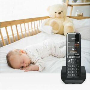 Gigaset Comfort 550 DUO DECT Cordless Phone - Black - 2 Simultaneous Calls - Hearing Aid Compatible