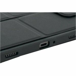 MOBILIS C2 Keyboard/Cover Case (Folio) for 27.9 cm (11") Samsung Galaxy Tab A9+ Tablet, Stylus - Black - Drop Resistant, S