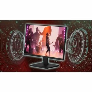Hannspree HC241CFB 24" Class Full HD LED Monitor - 16:9 - 60.5 cm (23.8") Viewable - In-plane Switching (IPS) Technology -