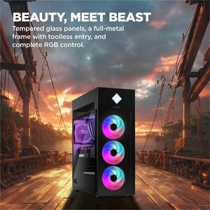 OMEN by HP 45L Gaming Desktop GT22-3004a, Windows 11 Home, Intel Core Ultra 7, 32GB RAM, 2TB SSD, 2TB HDD, NVIDIA GeForce 
