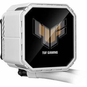 TUF Gaming LC III 360 ARGB LCD all-in-one liquid CPU cooler with pre-installed triple fans designed for high airflow & sta