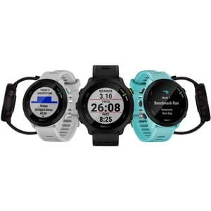 Garmin Forerunner 55 Smartwatch - 42 mm Case Height - 42 mm Case Width - Nero Colore della struttura - Silicone Band Mater