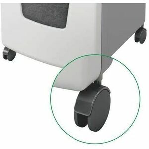 Leitz IQ Autofeed Office Pro 600 Paper Shredder - Continuous Shredder - Cross Cut - 15 Per MinuteCards - for shredding Sta
