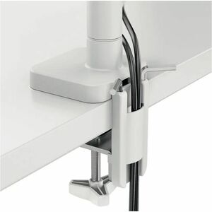 ACCO Ergo Mounting Arm for Monitor, Curved Screen Display - Grey - Landscape/Portrait - Height Adjustable - 2 Display(s) S