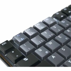 CHERRY G8A-25510 Tastatur - Kabel/Kabellos Konnektivität - USB-Typ C Schnittstelle - RGB LED - Englisch (US) - Schwarz - C