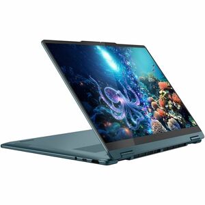 Yoga 7 2-in-1 14AKP10 - AMD R7 AI 350 - 32GB Unificada - 1TB SSD - Video Integrado - FreeDOS  -  14in WUXGA - Green - Gara