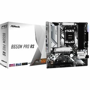 ASRock B650M Pro RS Gaming-Desktop-Motherboard - AMD B650 Chipsatz - Buchse AM5 - Micro ATX - Ryzen 7, Ryzen 9 Unterstützt