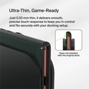 Belkin ScreenForce TemperedGlass Blue Light Filter Screen Protector for Nintendo Switch - For LCD Gaming Console - Scratch