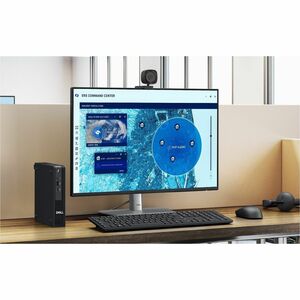 Dell Pro Micro QCM1255 Desktop Computer - AMD Ryzen 5 8500GE - 16 GB - 256 GB PCI Express NVMe 4.0 SSD - Micro PC - AMD Ch