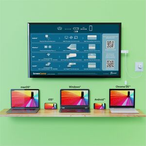 j5create JVAW76 Video Extender Transmitter - Wireless - 1 Output Device - 15 m Range - 1 x USB - 1 x HDMI Out - 3840 x 216