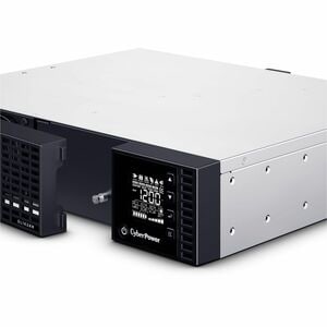 CyberPower Essential Online OL1K5RM 1500VA Rack-mountable UPS - 2U Rack-mountable - 4 Hour Recharge - 4.70 Minute Stand-by