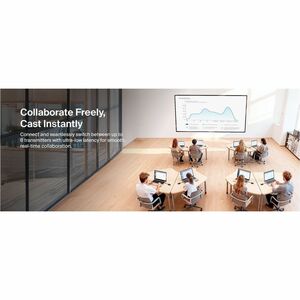 Belkin ConnectAir Video-Extender-Transmitter/Receiver - Kabellos - 8 Ausgabegerät - 39,93 m Reichweite - 2 x USB - 1 x HDM