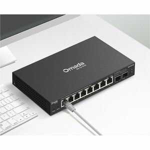 Omada 8-Port 2.5GBASE-T Easy Managed Switch with 2 10GE SFP+ Slots - 8 Ports - Manageable - Gigabit Ethernet, 2.5 Gigabit 