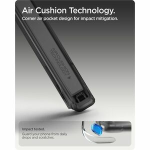 Spigen Ultra Hybrid Case for Google Pixel 10a Smartphone - Frost Black - Yellowing Resistant, Drop Resistant, Scratch Resi